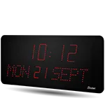 Bodet Style 10D dobbeltsidet digitalt LED-ur med 10cm cifre til gangarealer og logistikcentre