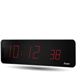 Bodet Style 10S digitalt LED-ur med sekunder og 10cm cifre til store lokaler