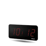 Bodet Style 5 digitalt LED-ur med 5cm cifre til kontor og reception