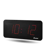 Bodet Style 7 digitalt LED-ur med 7cm cifre til store rum og gangarealer