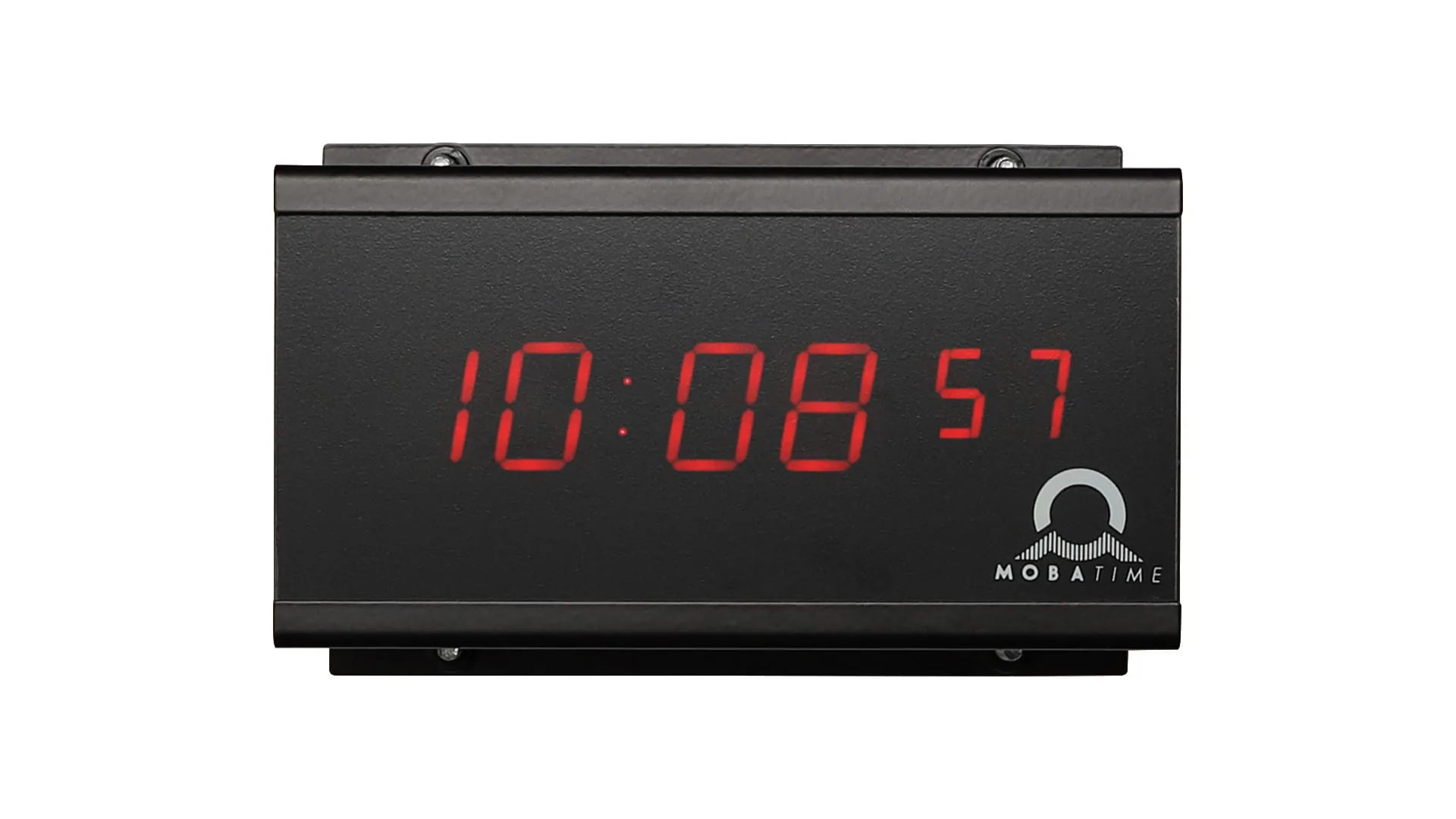Mobatime DC.20 kompakt digitalt ur med 20mm cifre til rack og flush-montering