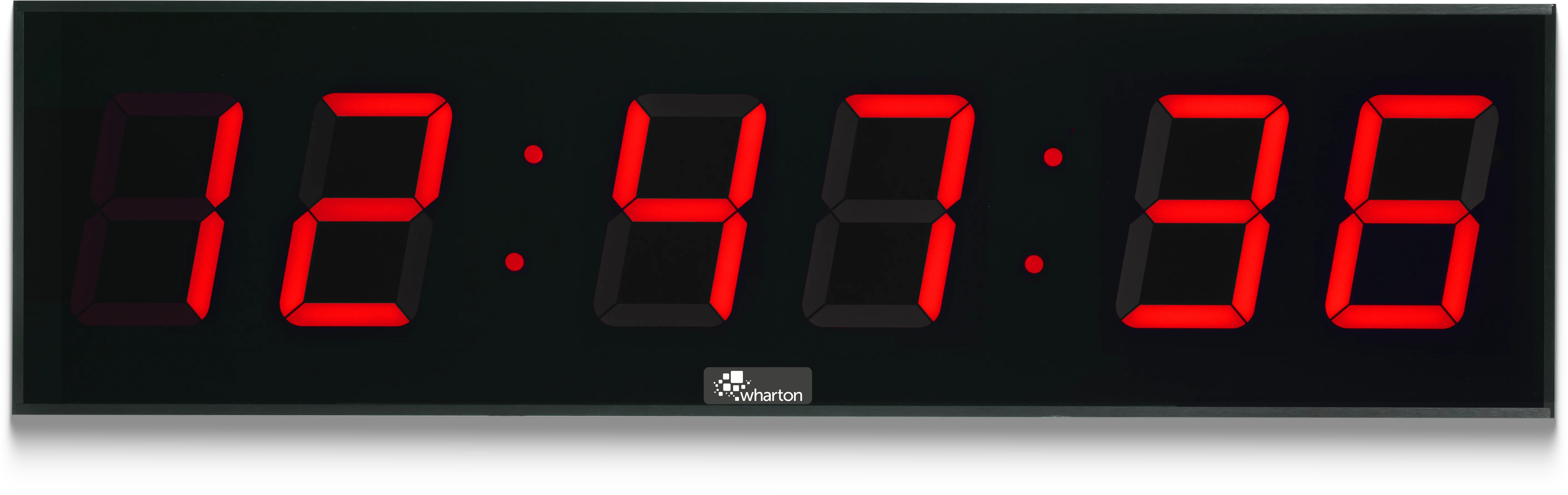 Wharton 4010NE – digitalt LED-ur, 100mm røde cifre